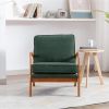 Wood Frame Armchair, Modern Chair Lounge Chair for Living Room