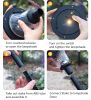 Itopfox 6PCS Solar Pathway Lights - 2 Modes Solar Landscape Lights W/ IP65 Waterproof