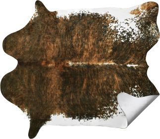 Cowhide Carpet Cow Print Rug American Style for Bedroom Living Room Cute Animal Printed Carpet Faux Cowhide Rugs for Home Decor (Color: LE1-13, size: 140x158cm 4.6x5.2 ft)