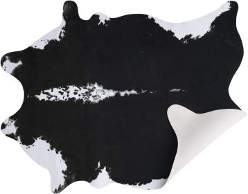 Cowhide Carpet Cow Print Rug American Style for Bedroom Living Room Cute Animal Printed Carpet Faux Cowhide Rugs for Home Decor (Color: LE1-23, size: 110x70cm 2.3x3.6 ft)