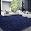 Shaggy Area Rug 9x12 Feet, Ultra Fuzzy Large Plush Faux Fur Carpet for Living Room Bedroom, Non-Skid Fuzzy Rug