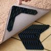 4/8pcs High Quality Non-slip Anti-drill Carpet Stickers Suitable For Living Room Dining Room Bathroom Rugs