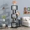 5 tier Rotating Bookshelf