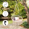 Cushioned Hammock Swing Chair with Hanging Kit