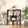 Open-back Bookshelf with 7 Cubes for Living Room